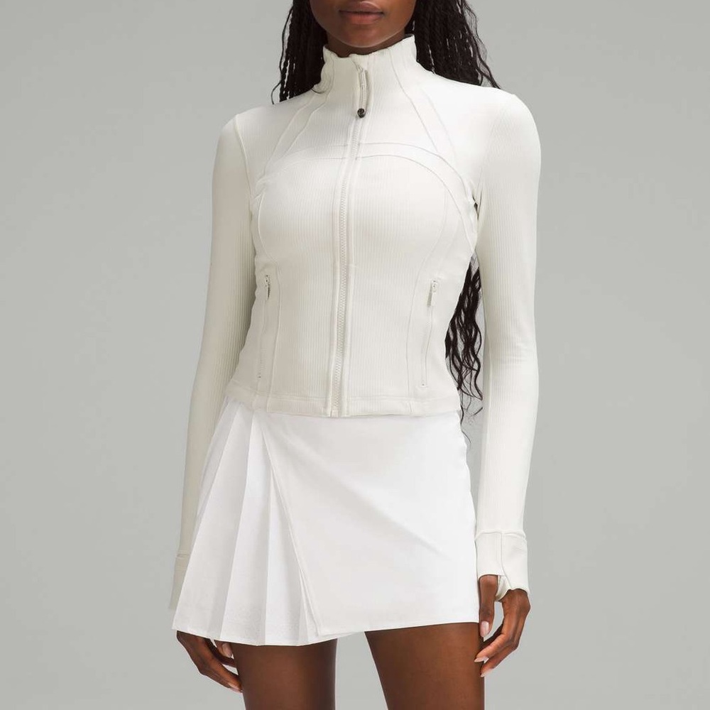 Lululemon Cropped Define Jacket Ribbed Nulu